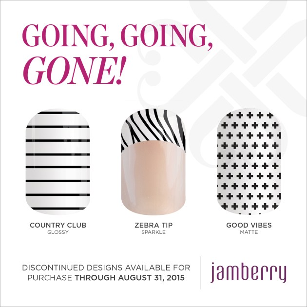 Jamberry Going, Going, GONE